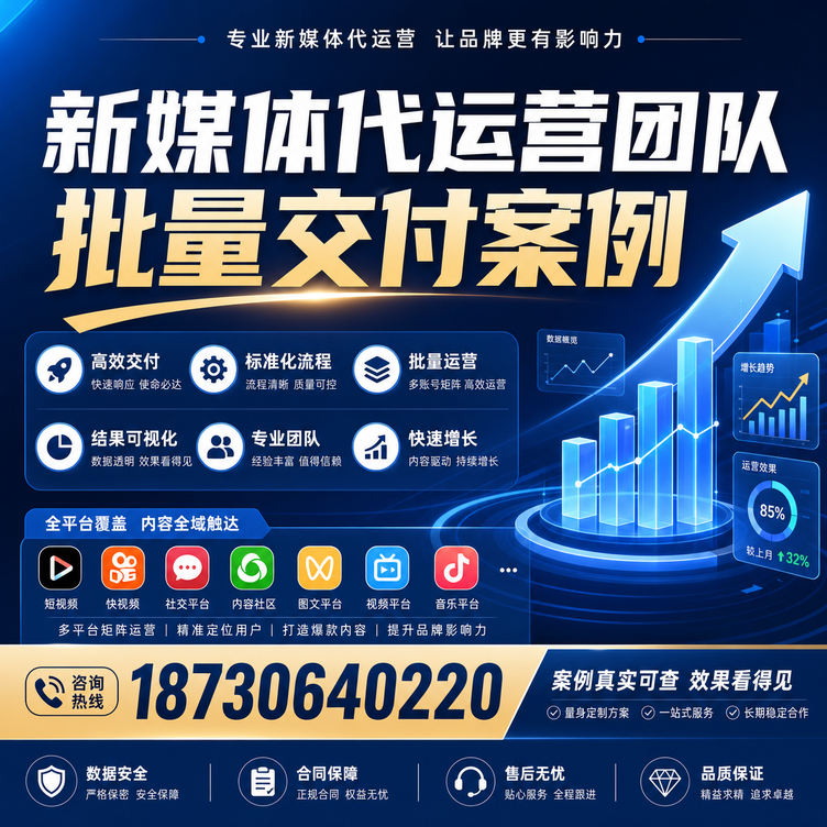 丽江代运营公司多客户账号批量高效交付案例