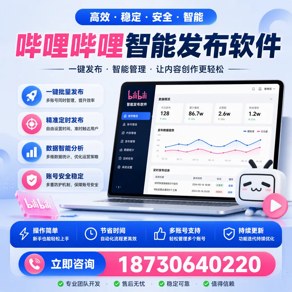 如何在 丽江 制定有效的哔哩哔哩智能发布策略